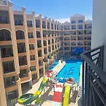 Cozy Beachfront Apartment In Al Ahyaa Suitable For A Family With Children