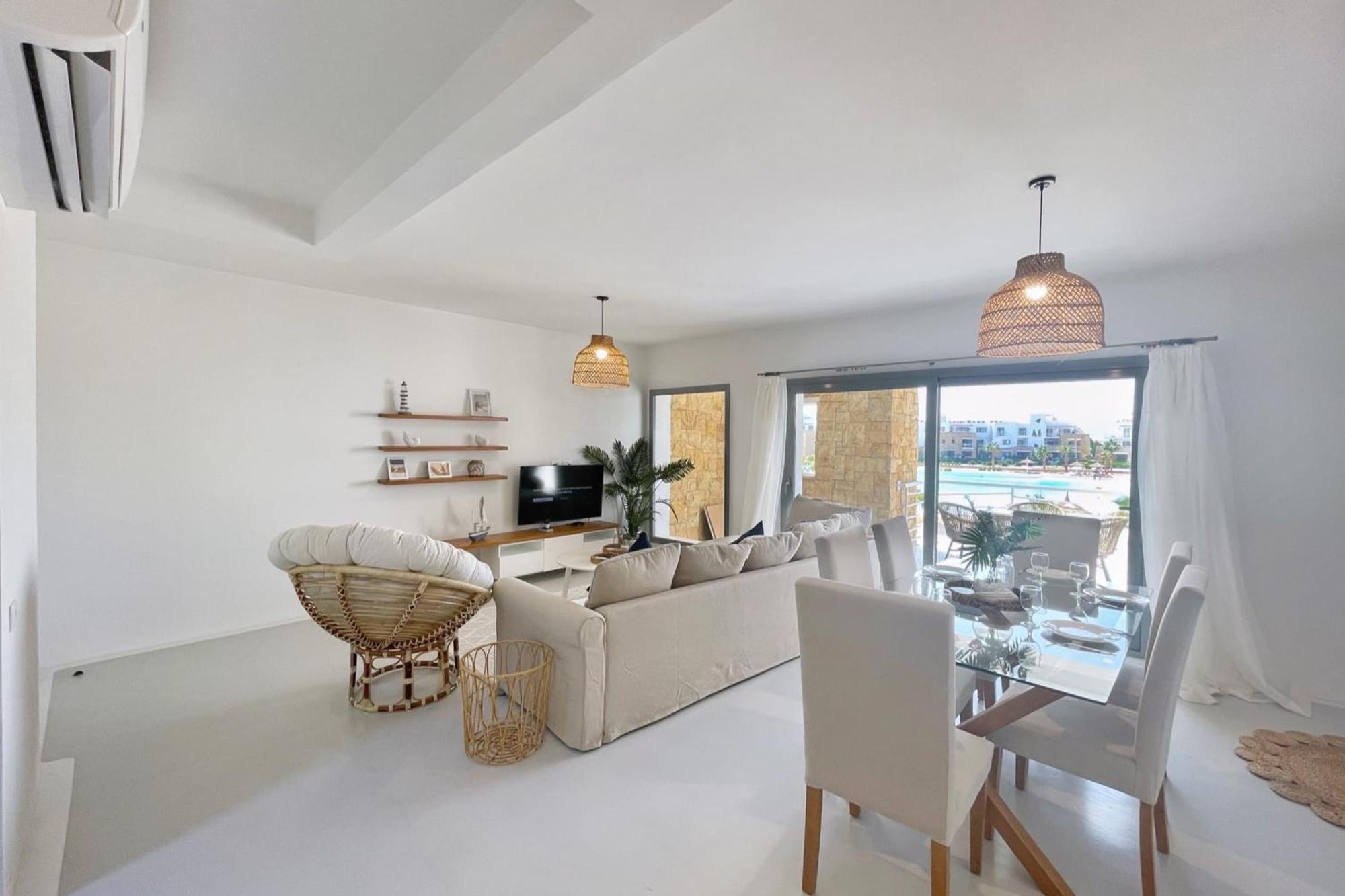 Plain & Pearly 3 Bdr Swan El Gouna Apartment