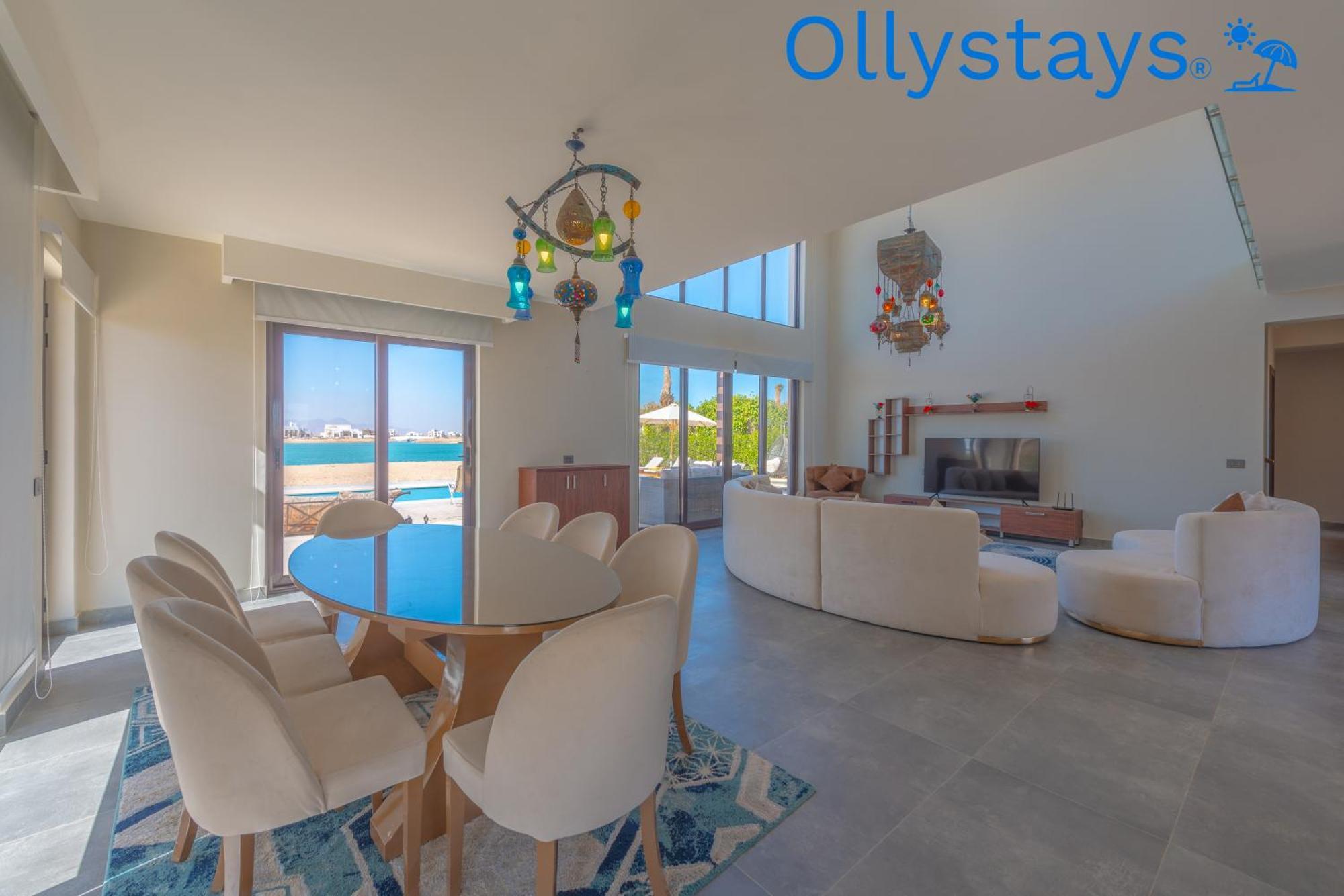 Villa Ollystays Ancient Sands 4 Bedroom Heated Pool Hurghada
