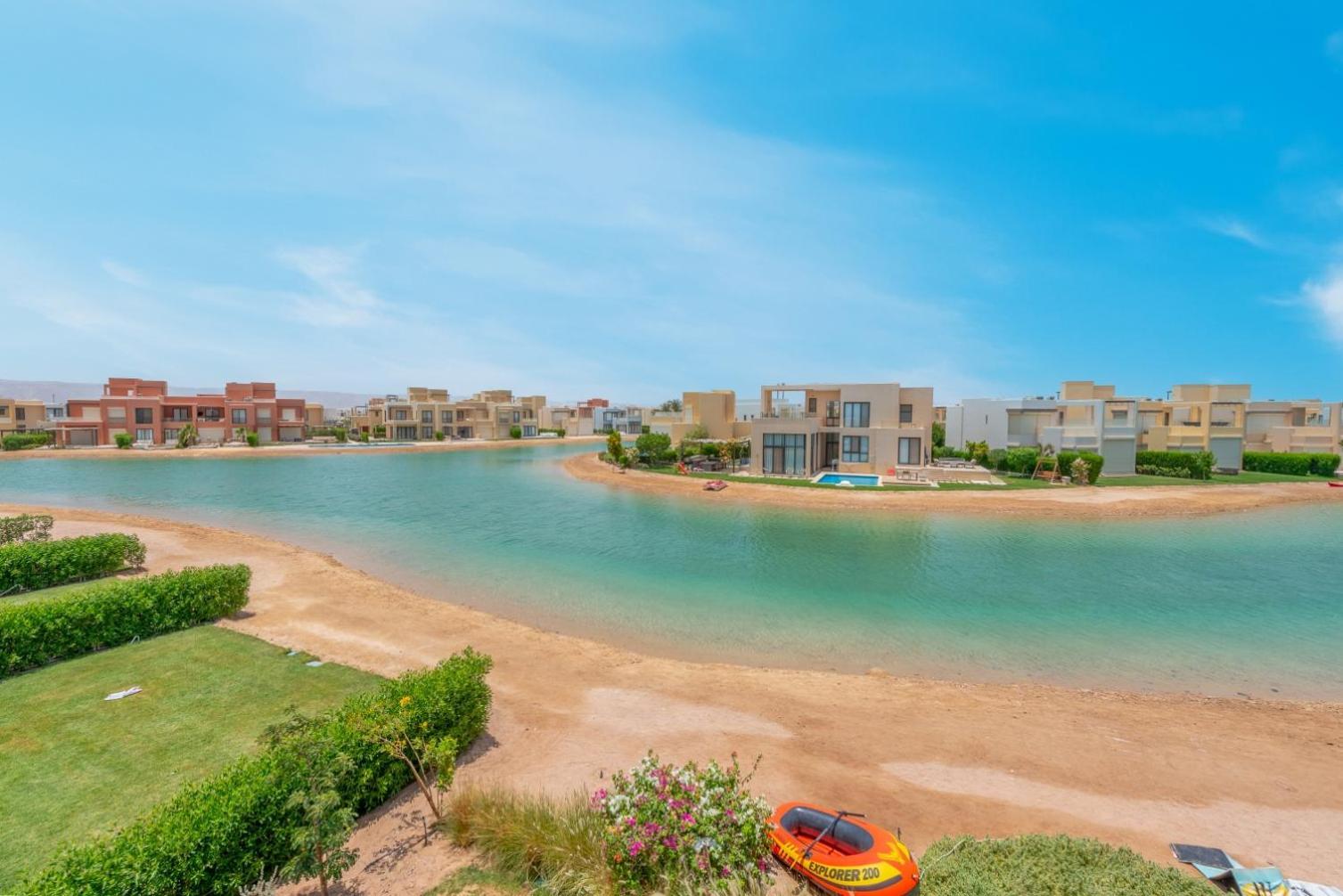 New! 2br Duplex In Tawila, Gouna Private Jacuzzi, Garden, Lagoon & Pool * Hurghada
