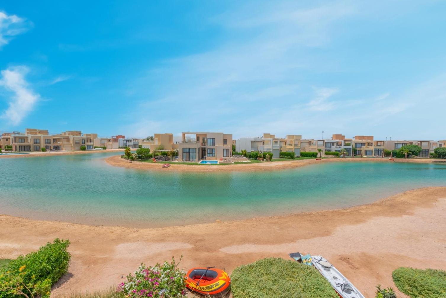 Apartment New! 2br Duplex In Tawila, Gouna Private Jacuzzi, Garden, Lagoon & Pool