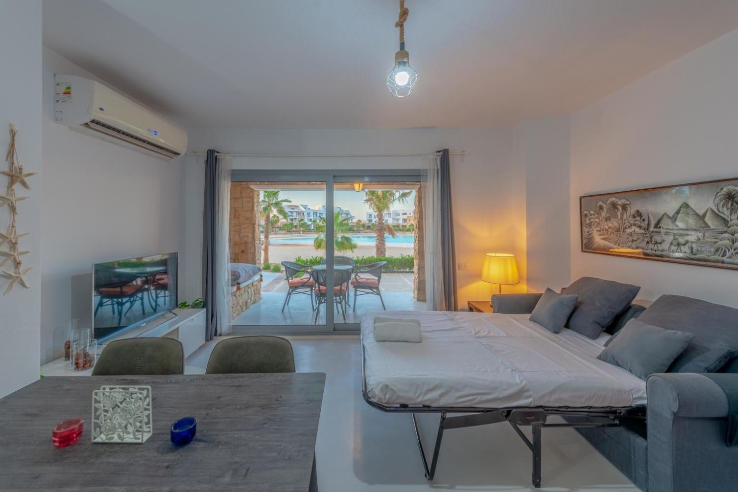 New! Lovely 1br In Swan Lake, Gouna. Azure Lagoon Apartment *