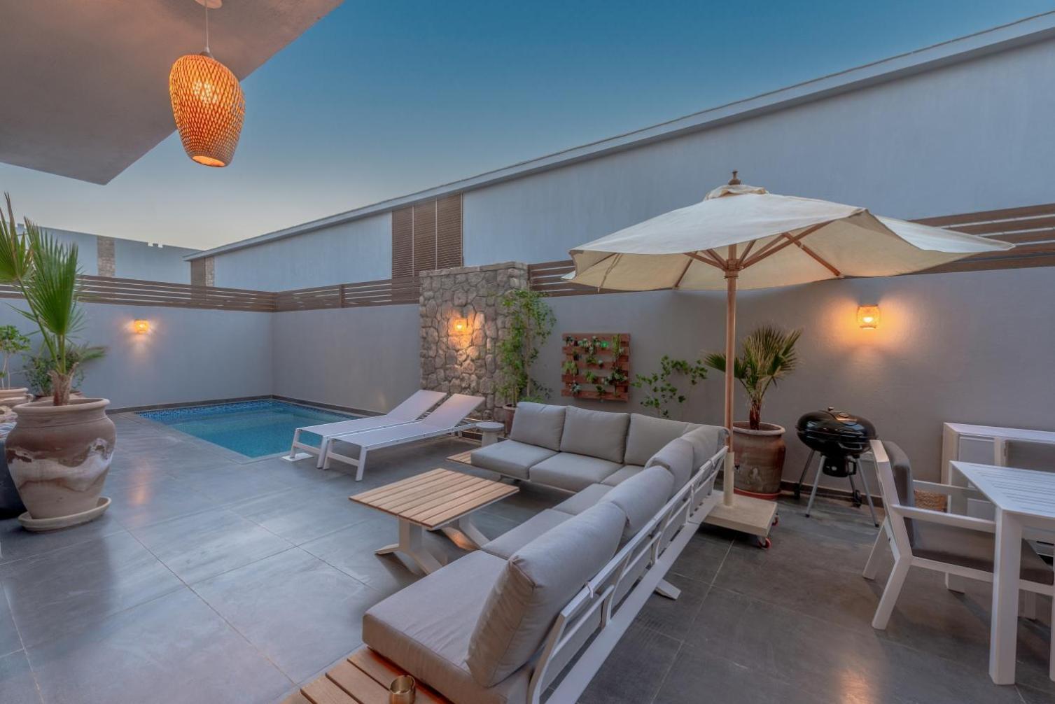 Tropical 2br Paradise In Bali, El Gouna. Pool, Patio & Bbq Hurghada