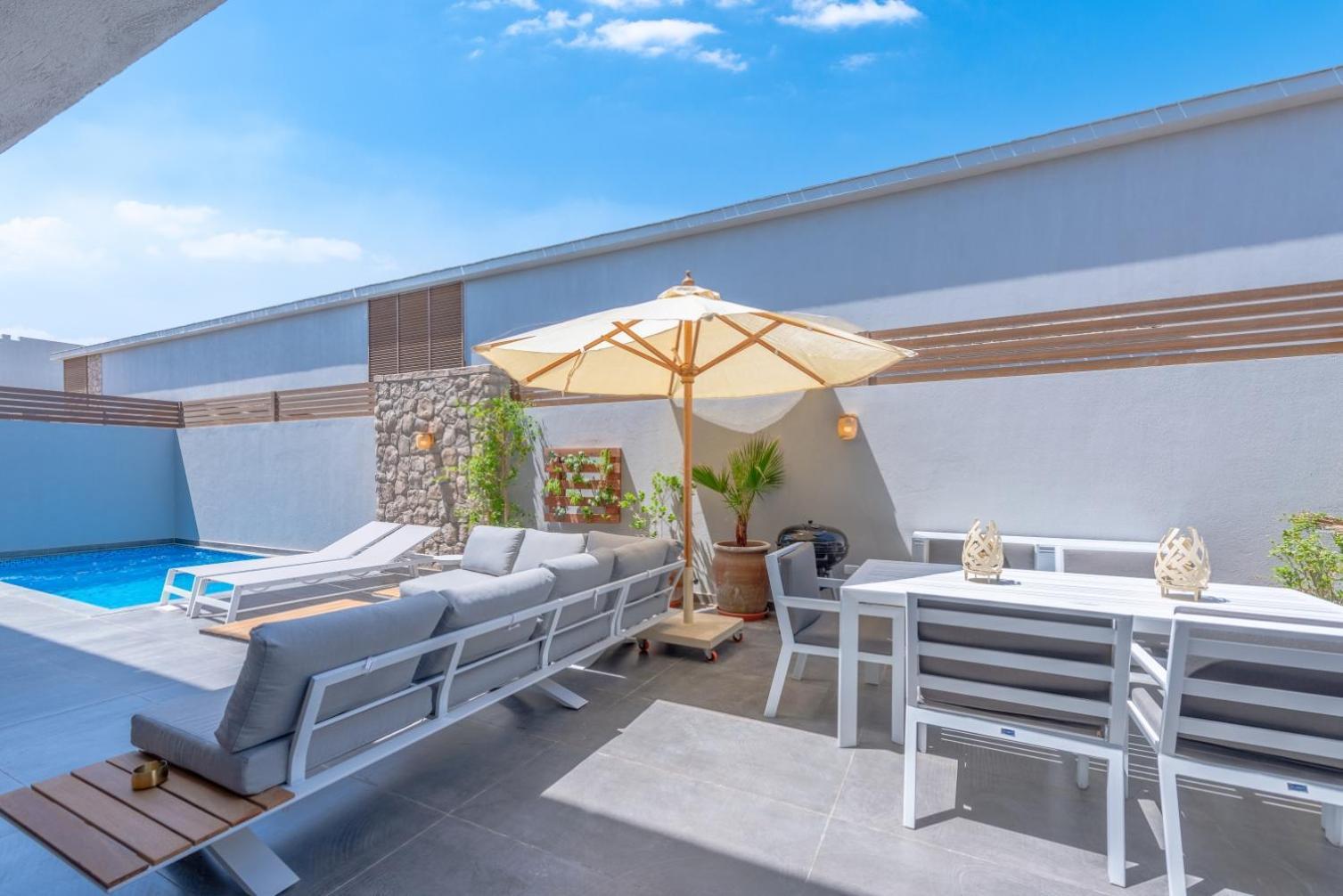 Tropical 2br Paradise In Bali, El Gouna. Pool, Patio & Bbq Apartment