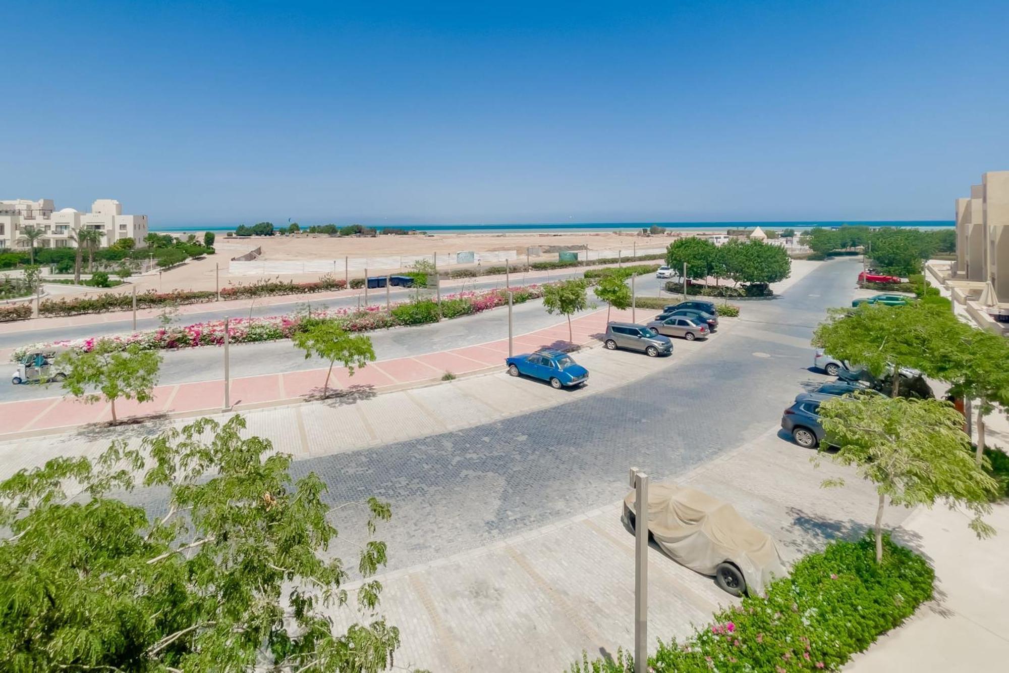 Chilled & Serene 1bdr Mangroovy Pool & Sea View Apartamento Hurghada