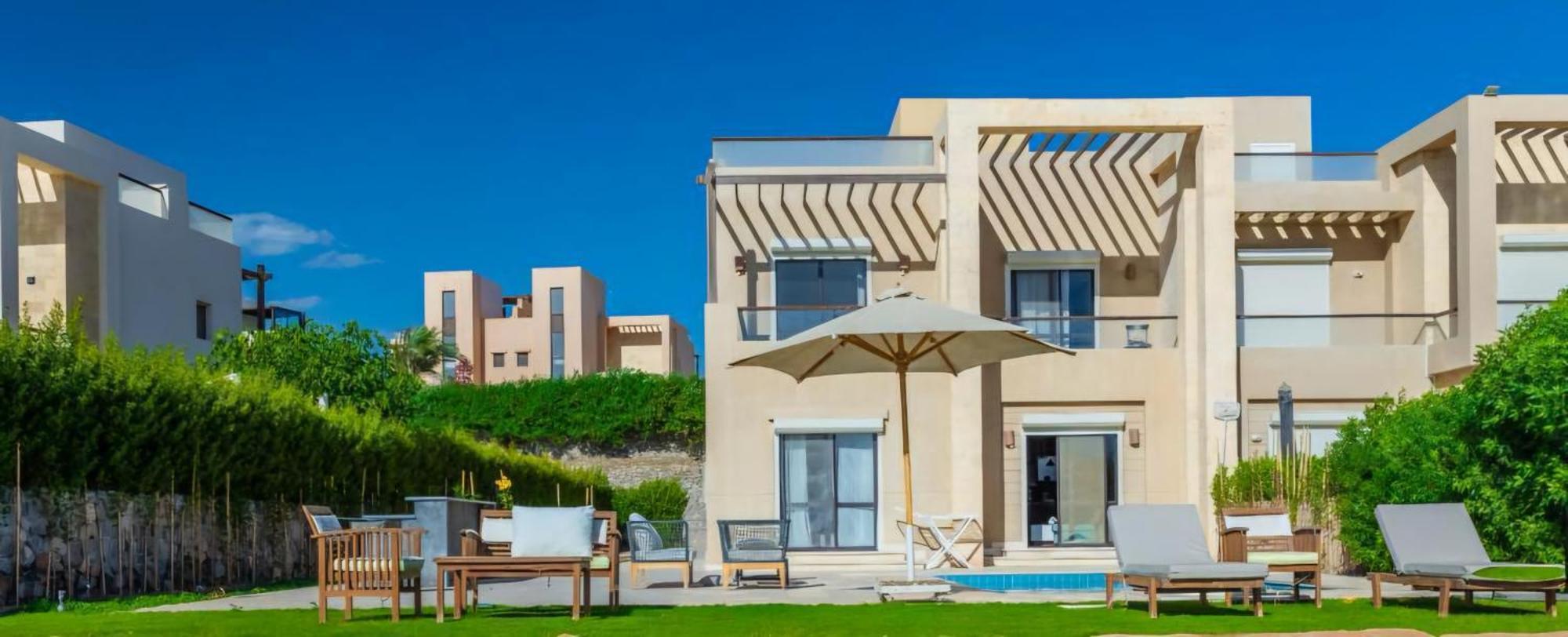 Modern Villa In Fanadir Marina El Gouna, 3Br Wnanny, Private Pool & Lagoon View * Hurghada