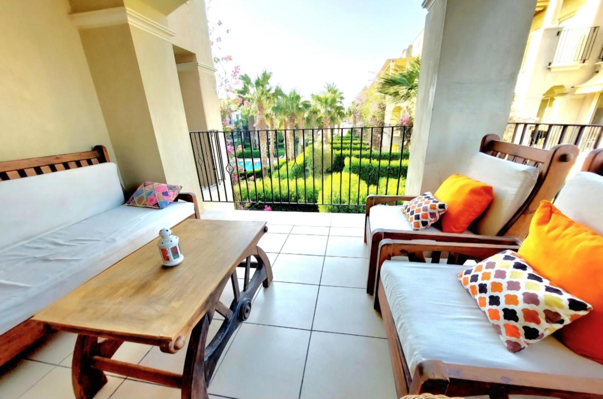 Stunning Pool View 1bed Private Access, Veranda Sahl Hasheesh Apartment Hurghada