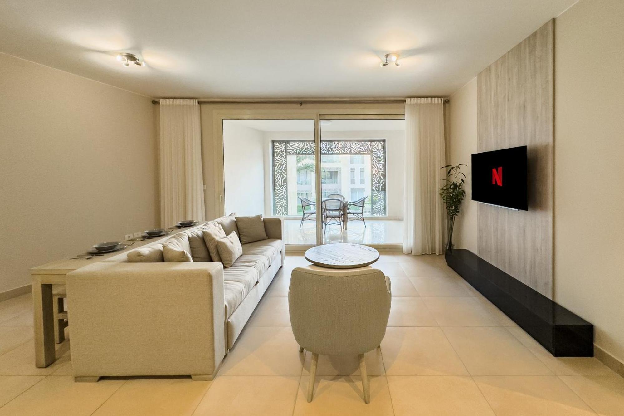 Neat & Neutral 1bdr Pool Front Mangroovy * Hurghada
