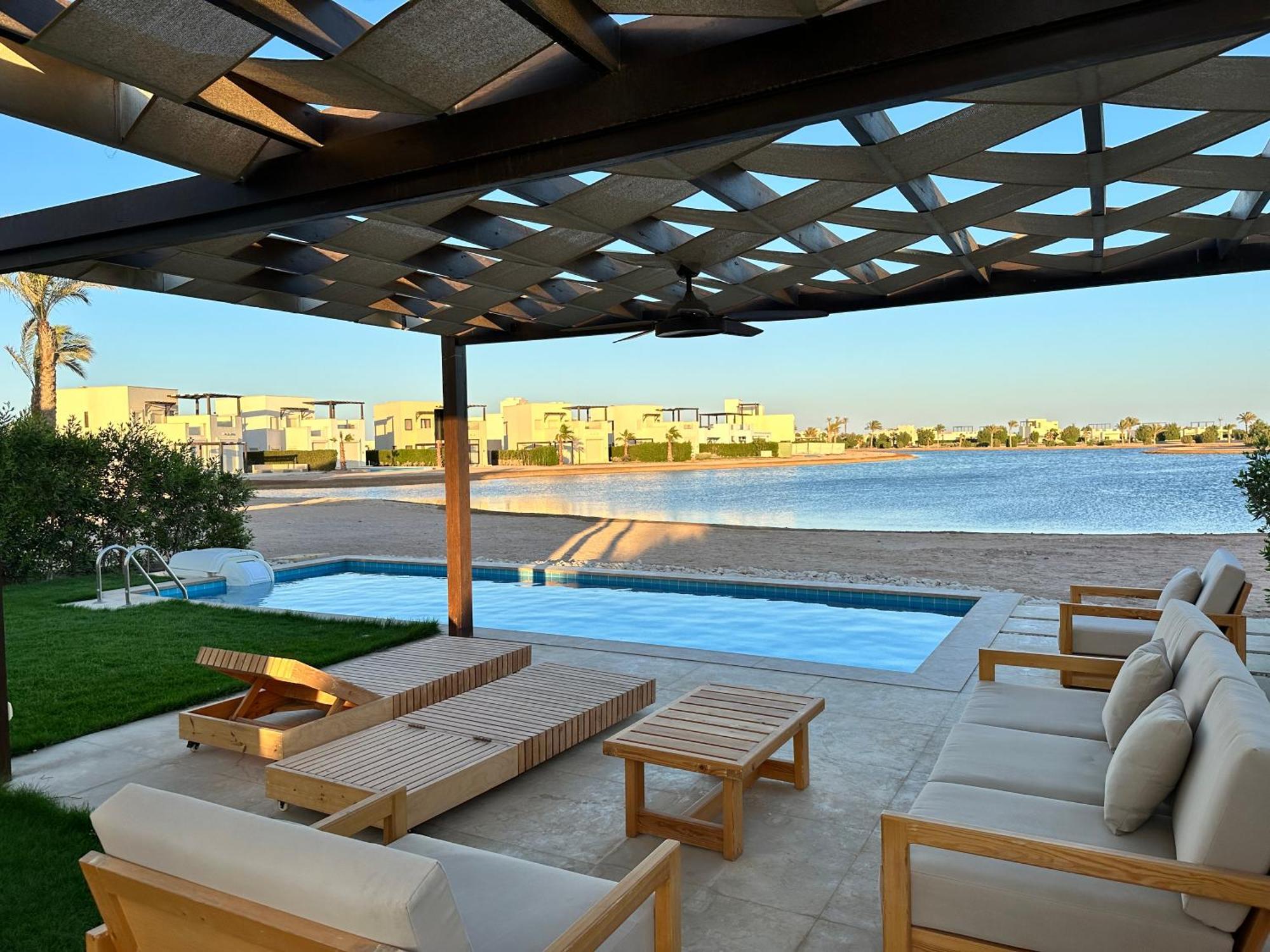El Gouna Cyan With Pool N Lagoon By Bfg Beit Fel Gouna Villa *