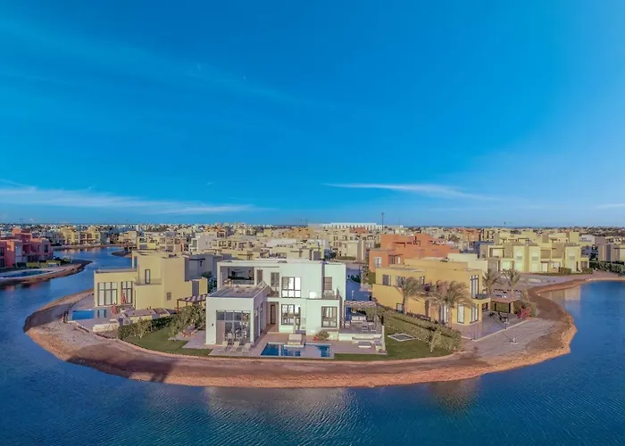 Ascot Bay, Premium 5Br Lagoon Beach House & Pool In Tawila, El Gouna