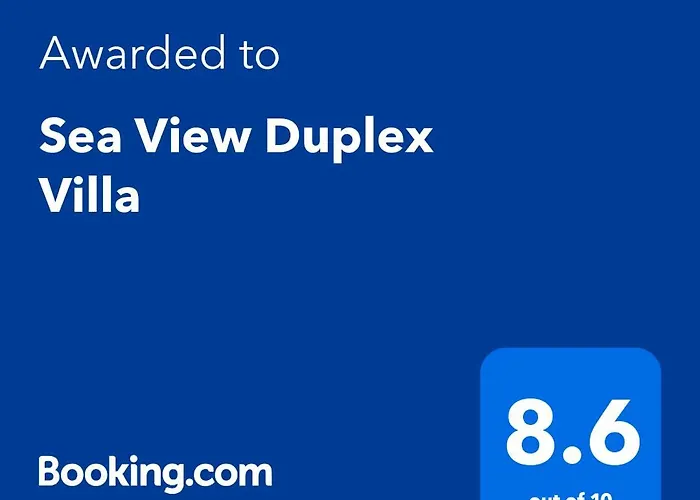 Sea View Duplex Villa
