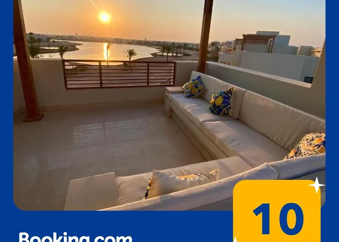 Sunrise To Sunset Rooftop Panorama - El Gouna Shedwan