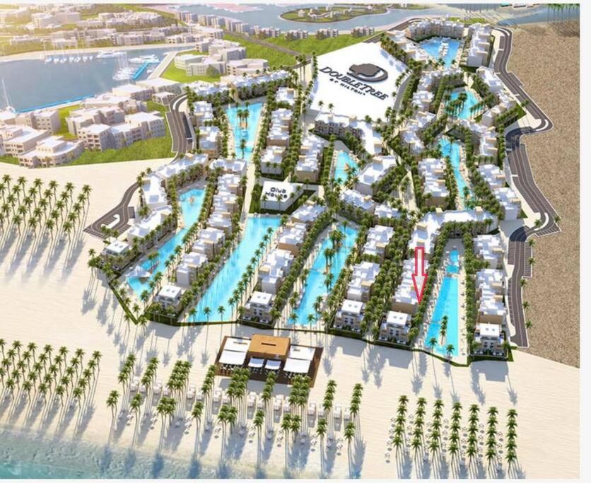 Luxurious Sea View 2 Bedroom & Private Garden To The Pool At Mangroovy Apartamento Hurghada