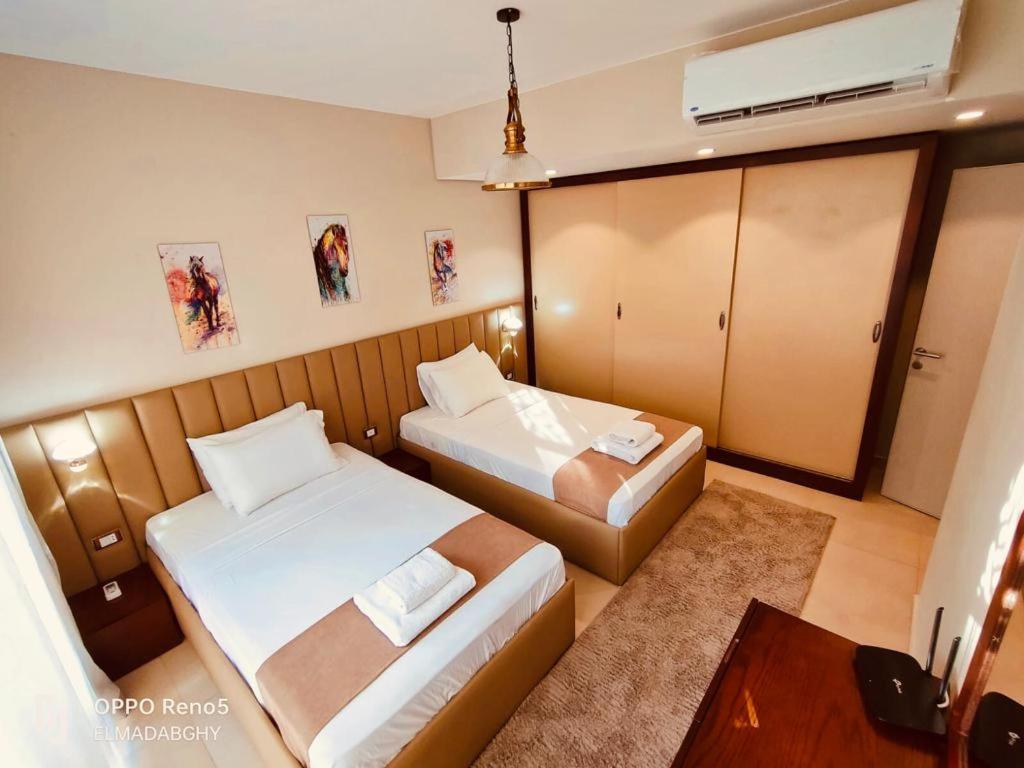 Luxurious Sea View 2 Bedroom & Private Garden To The Pool At Mangroovy Apartamento Hurghada