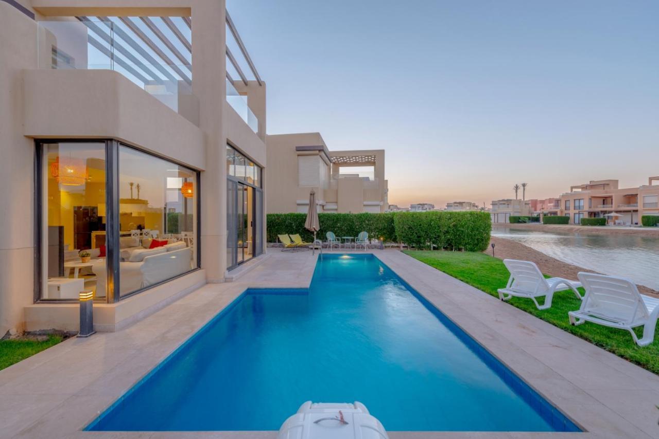 Villa Elegant 4br In Tawila, Gouna. Private Pool, Lagoon