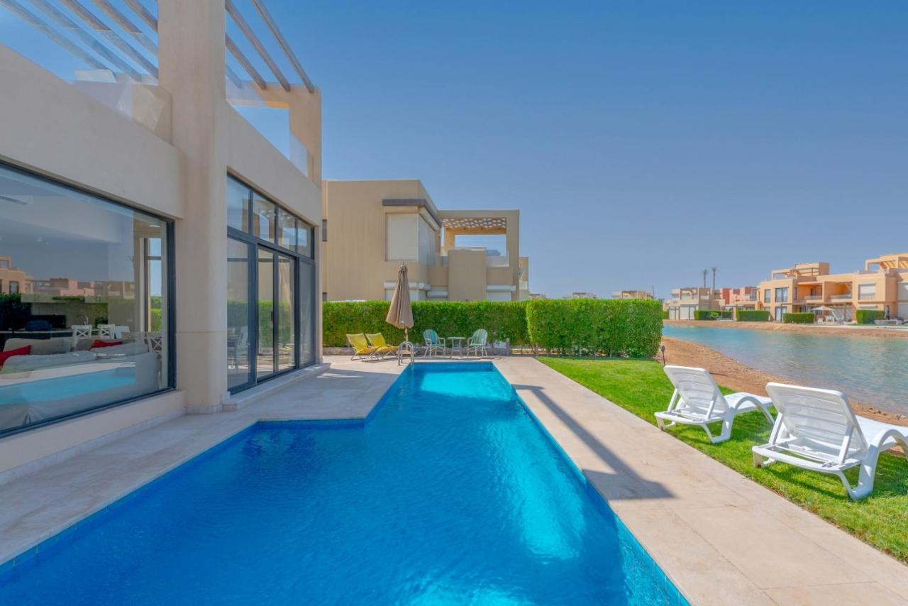 Elegant 4br In Tawila, Gouna. Private Pool, Lagoon