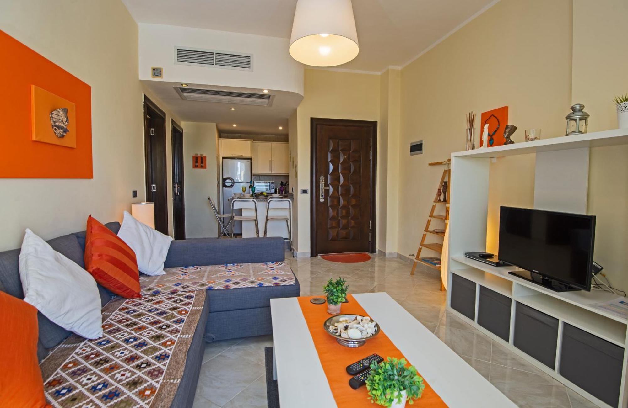 Apartment Buki-gravity-homes, App No2, Amazing Seaview In 5 Star Gravity Sahl Hasheesh-for Guests With Nonegyptian Passports Hurghada