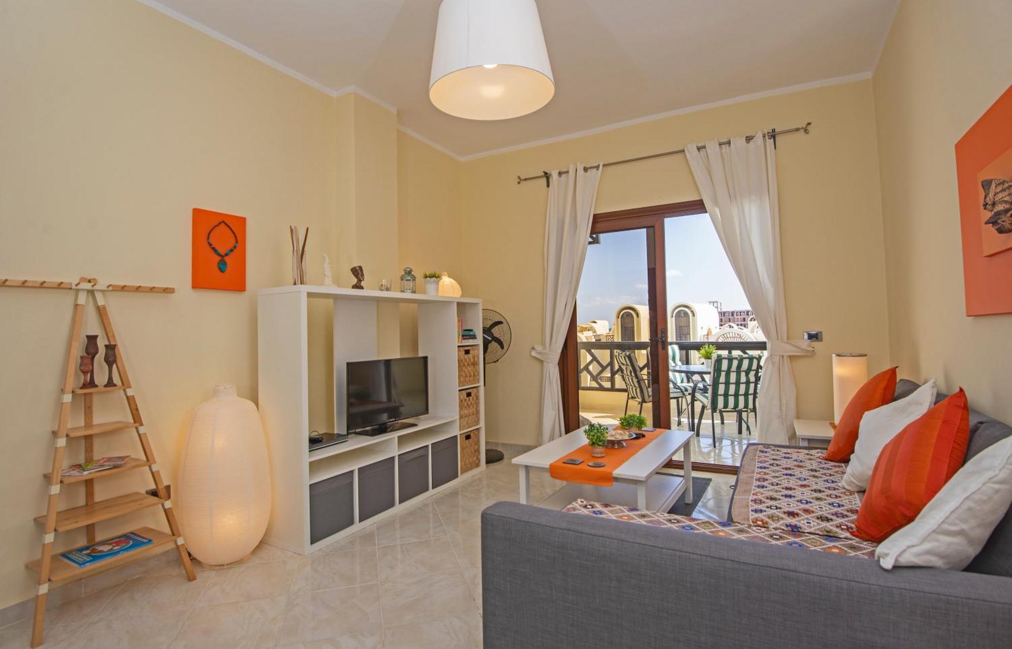 Apartment Buki-gravity-homes, App No2, Amazing Seaview In 5 Star Gravity Sahl Hasheesh-for Guests With Nonegyptian Passports