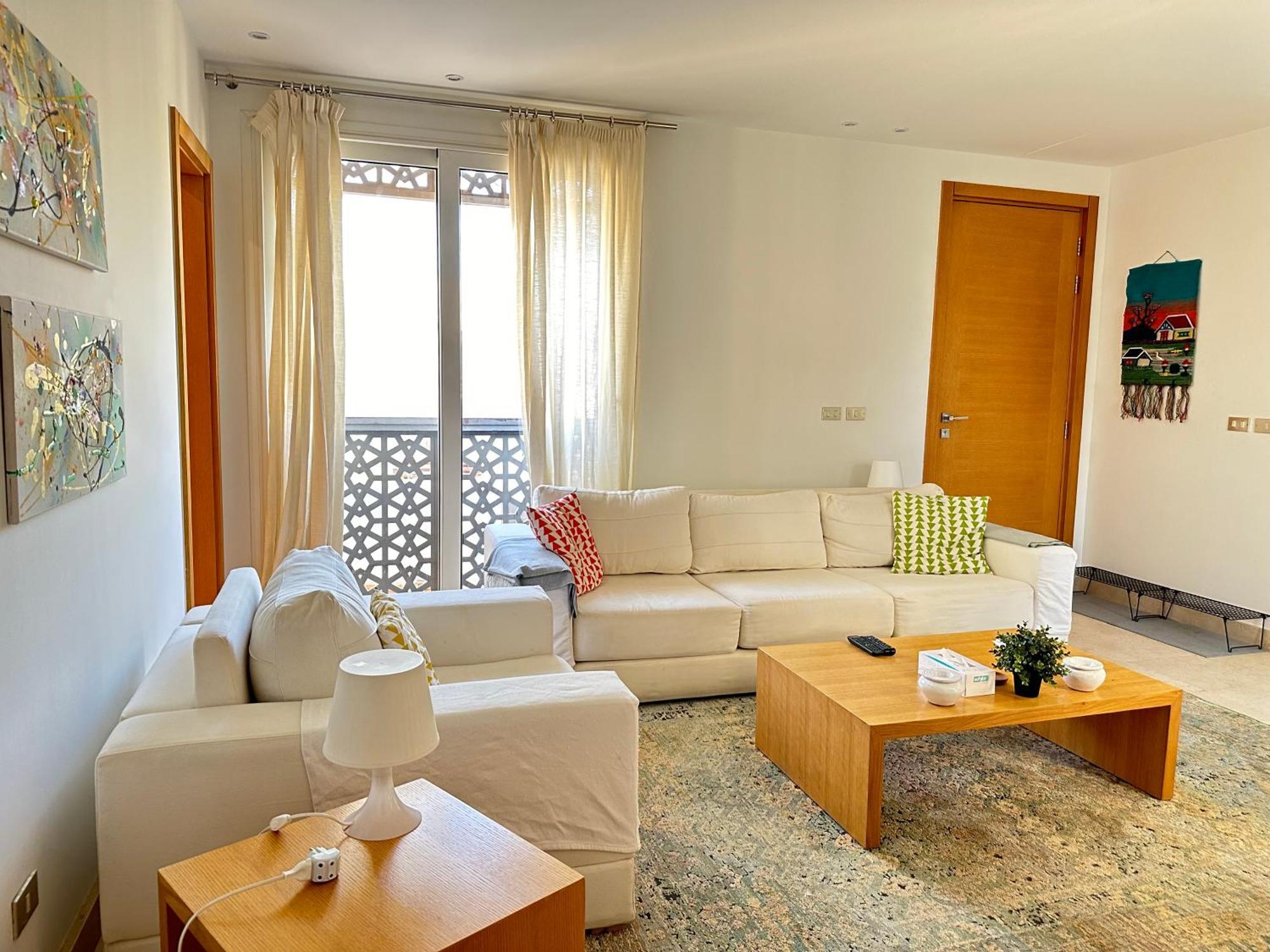 Apartment Bright & Lovely 2 Beds In Scarab Club, El Gouna *