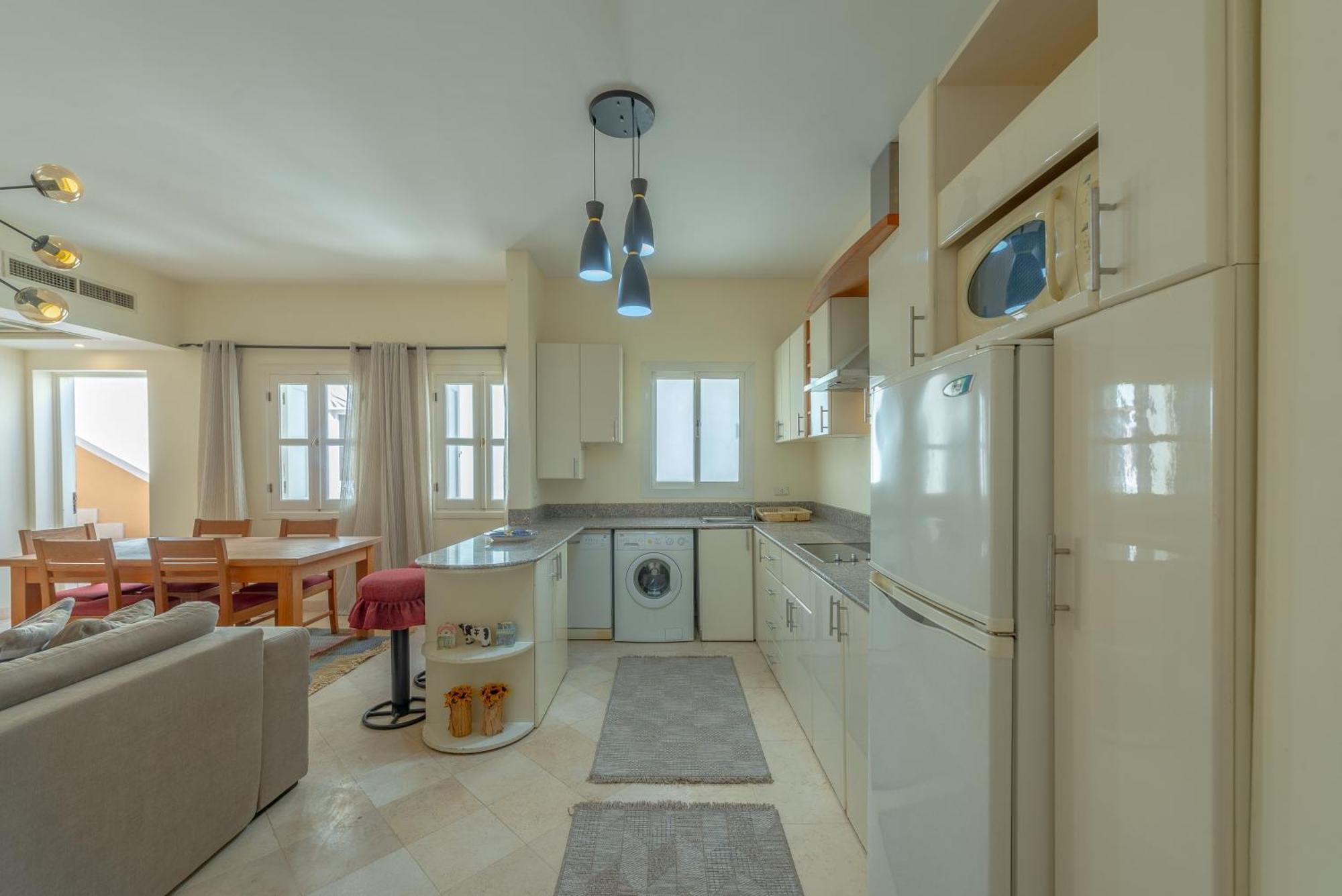 Spacious With Roof Terrace In Abu Tig Marina Mb5-2-102 Hurghada