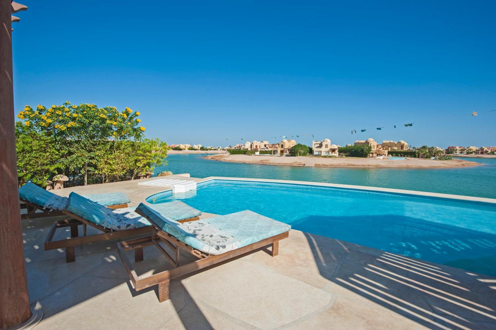 Rent El Gouna Lagoon Heated Private Pool Bbq Villa *
