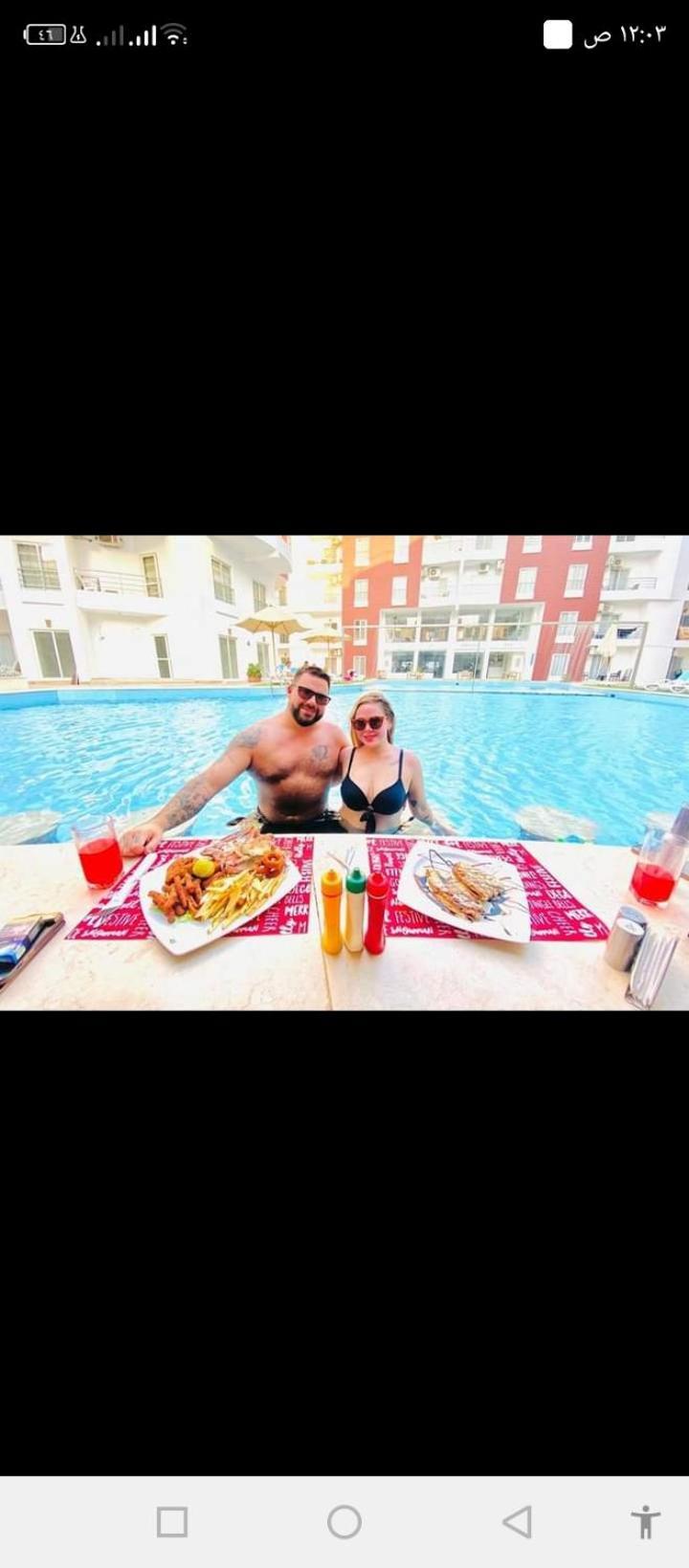 شقه بغرفه نوم واحده في الغردقه أكوا بالمز قبل الجونه Hurghada