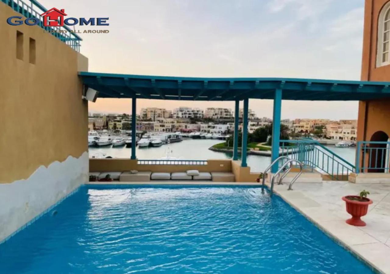 Apartment Pretty 4br Penthouse Mb7 With Private Heated Pool At New Marina Hurghada