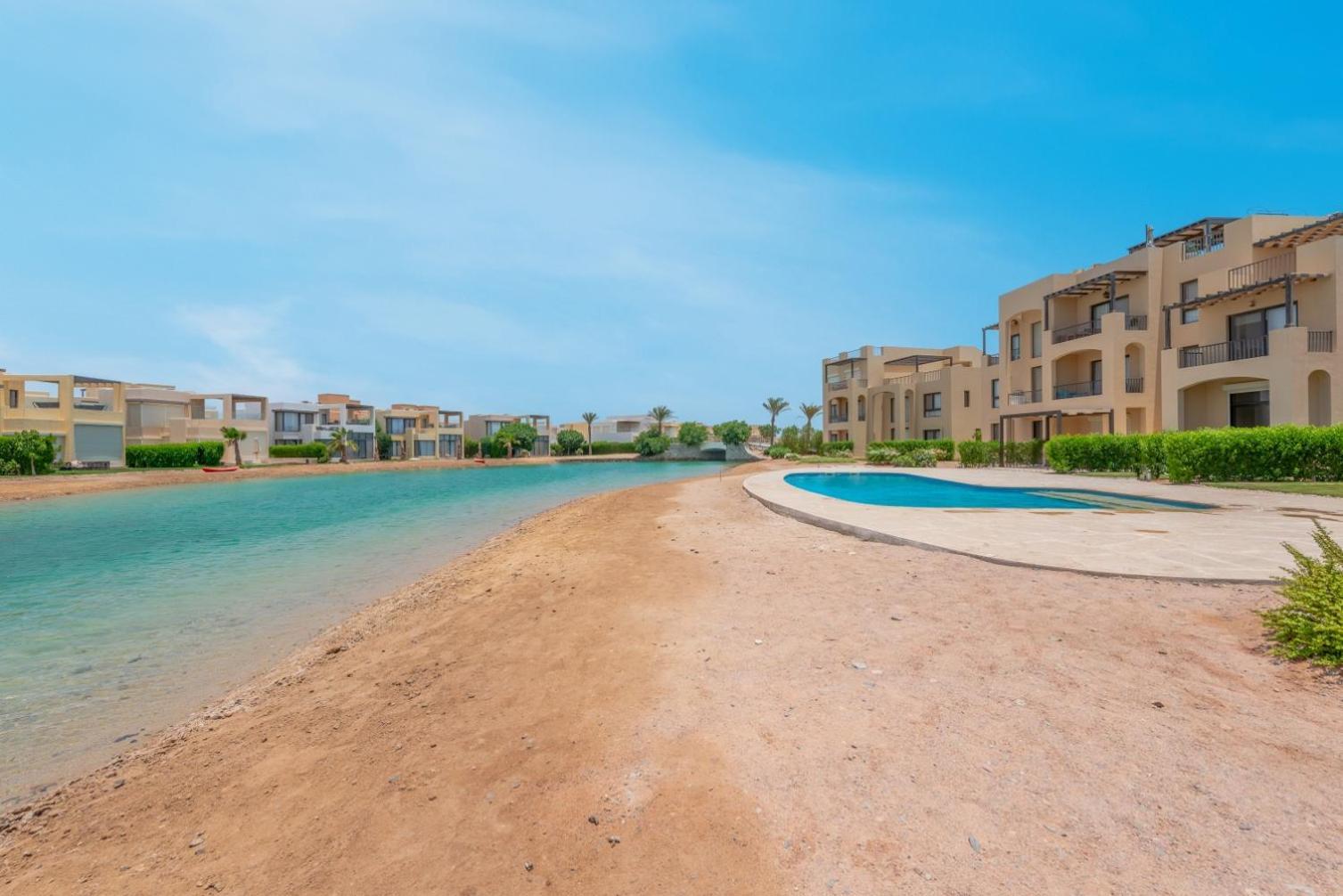 New! 2br Duplex In Tawila, Gouna Private Jacuzzi, Garden, Lagoon & Pool Appartement