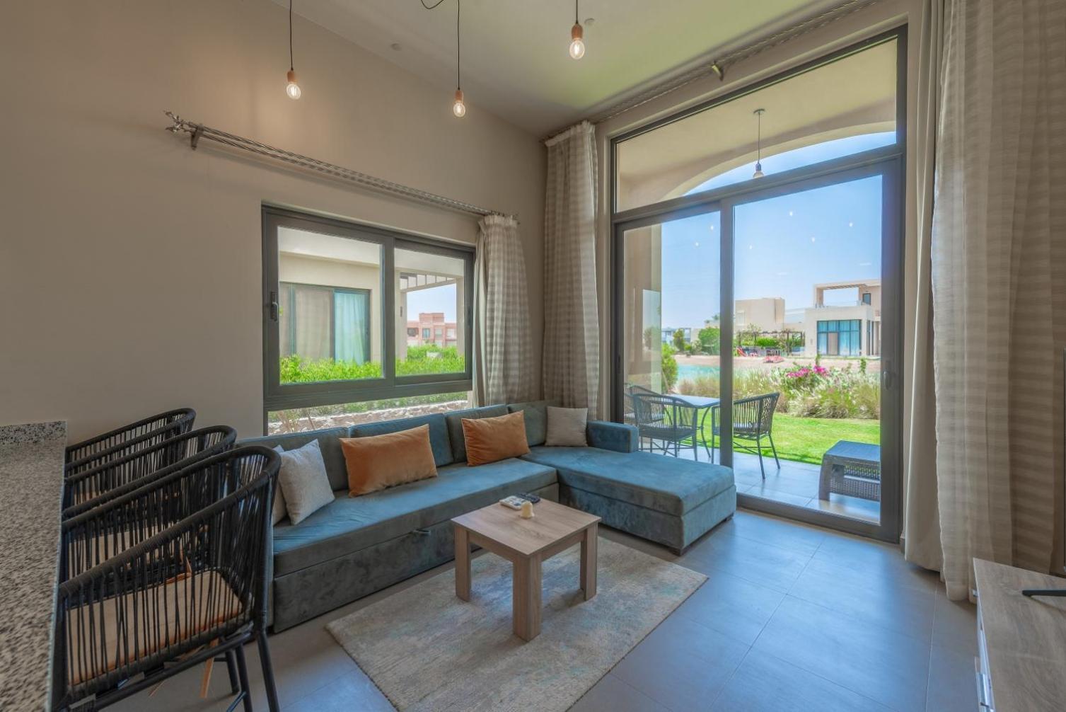 New! 2br Duplex In Tawila, Gouna Private Jacuzzi, Garden, Lagoon & Pool Appartement Hurghada