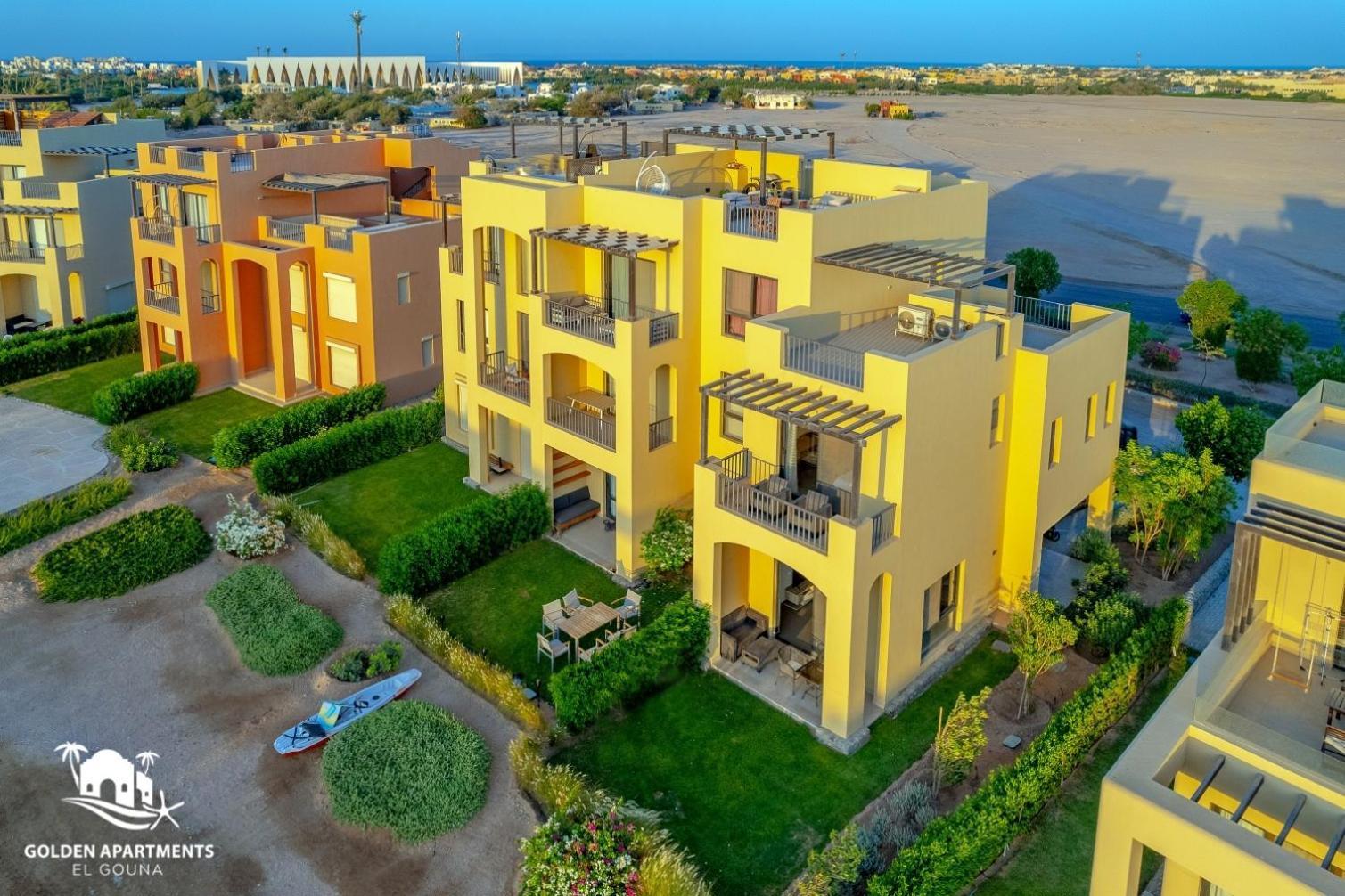 Appartement New! 2br Duplex In Tawila, Gouna Private Jacuzzi, Garden, Lagoon & Pool Hurghada