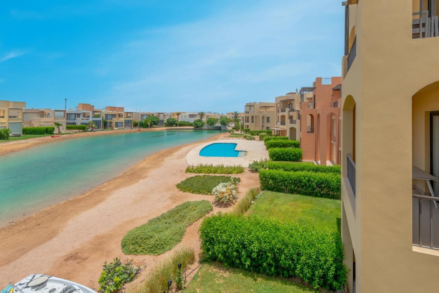 Appartement New! 2br Duplex In Tawila, Gouna Private Jacuzzi, Garden, Lagoon & Pool