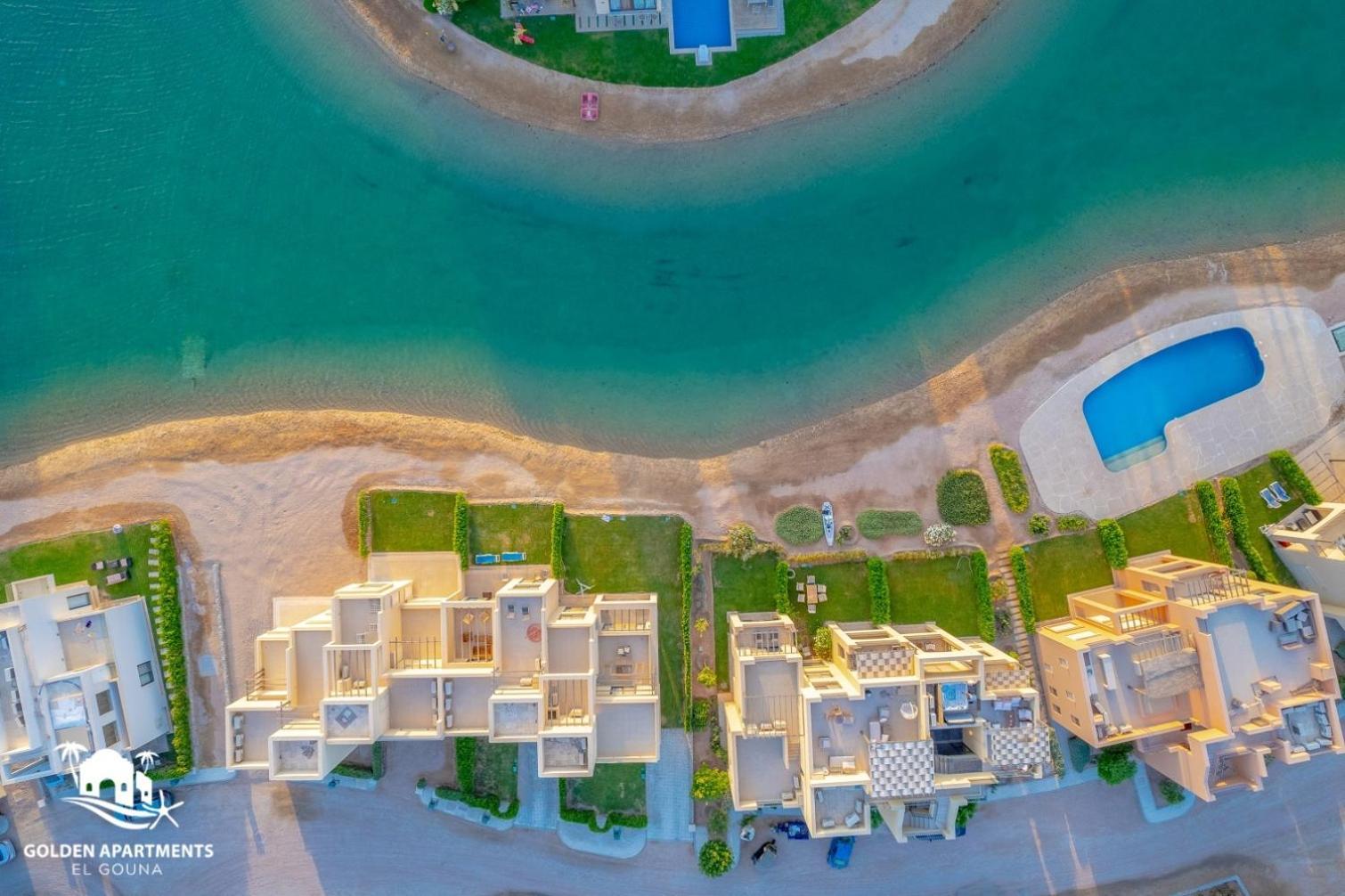 New! 2br Duplex In Tawila, Gouna Private Jacuzzi, Garden, Lagoon & Pool