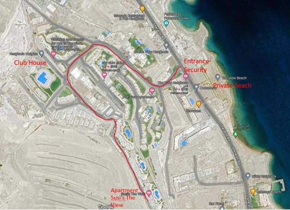 Appartement Susi's Theview Luxurioese Mit Fantastischem Meerblick Hurghada