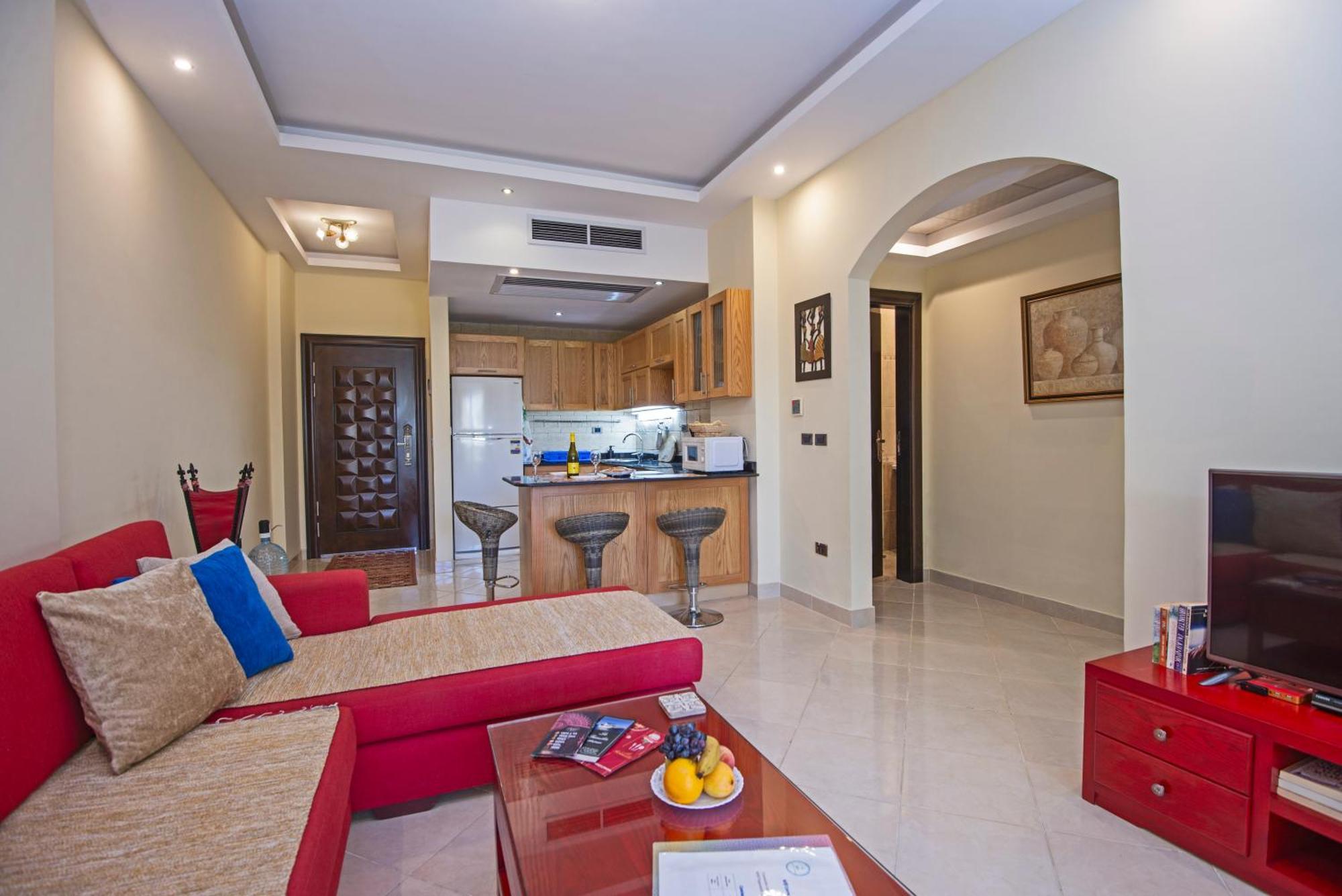 Apartment Buki-gravity-homes, App No1, Amazing Spacy Beachfront In 5 Star Gravity Sahl Hasheesh- For Guests With Nonegyptian Passports Hurghada