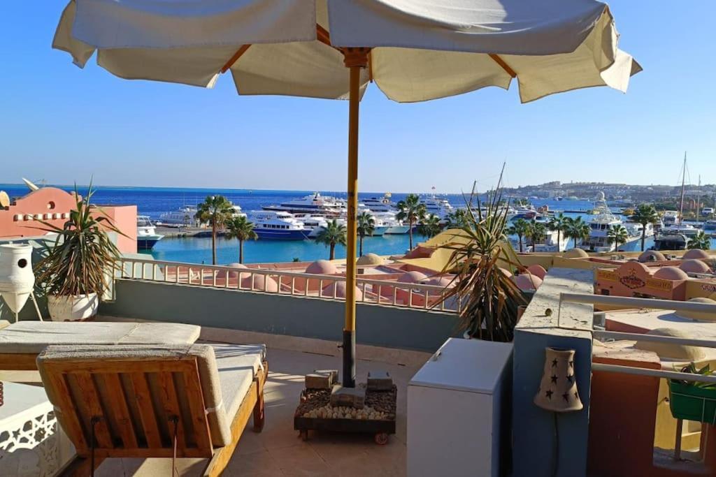 Sunny Sea View Marina On Private Roof *