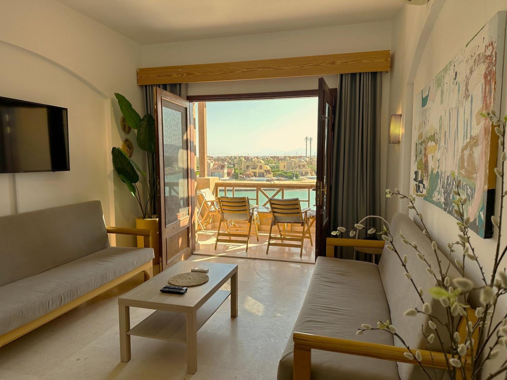 Appartement Artsy 1 Bedroom Apt/ Free Pool & Lagoon Access @elgouna *