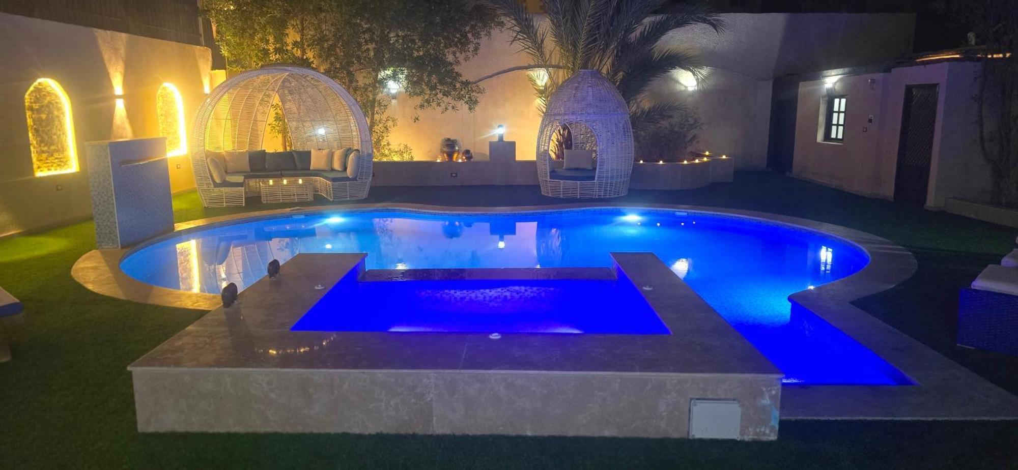 Luxury Royal Blue Family 8pers Private Pool Villa Hurghada