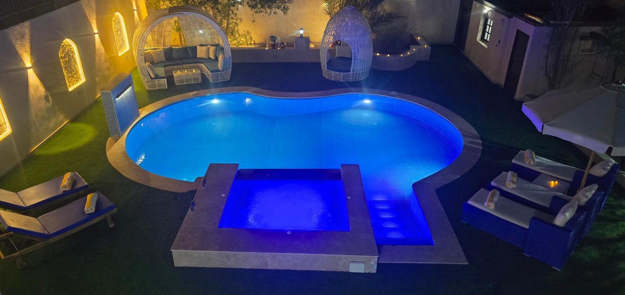 Luxury Royal Blue Family 8pers Private Pool Hurghada