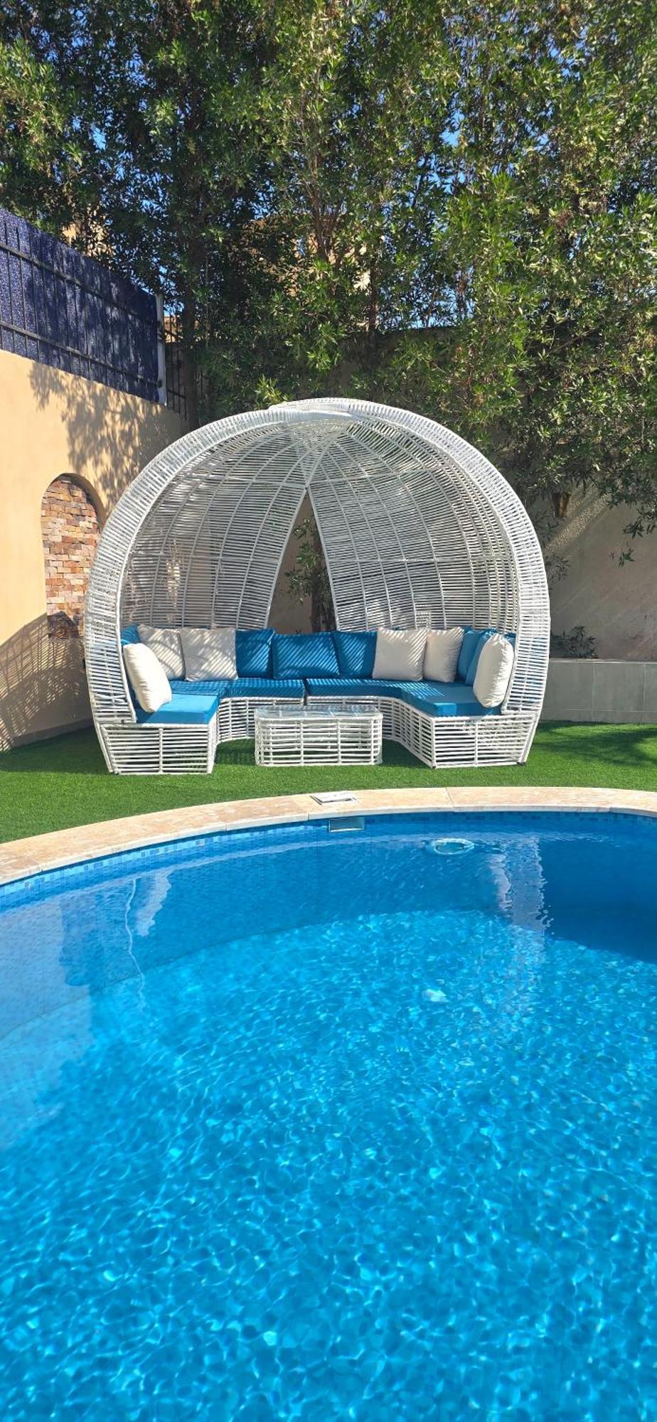Luxury Royal Blue Family 8pers Private Pool Villa Hurghada