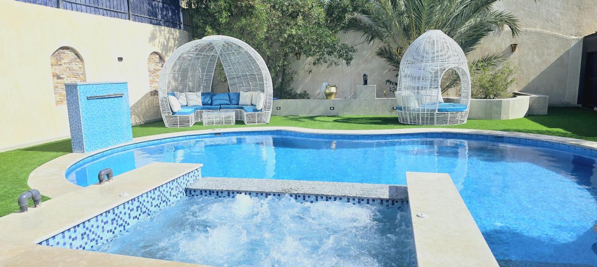 Luxury Royal Blue Family 8pers Private Pool Hurghada