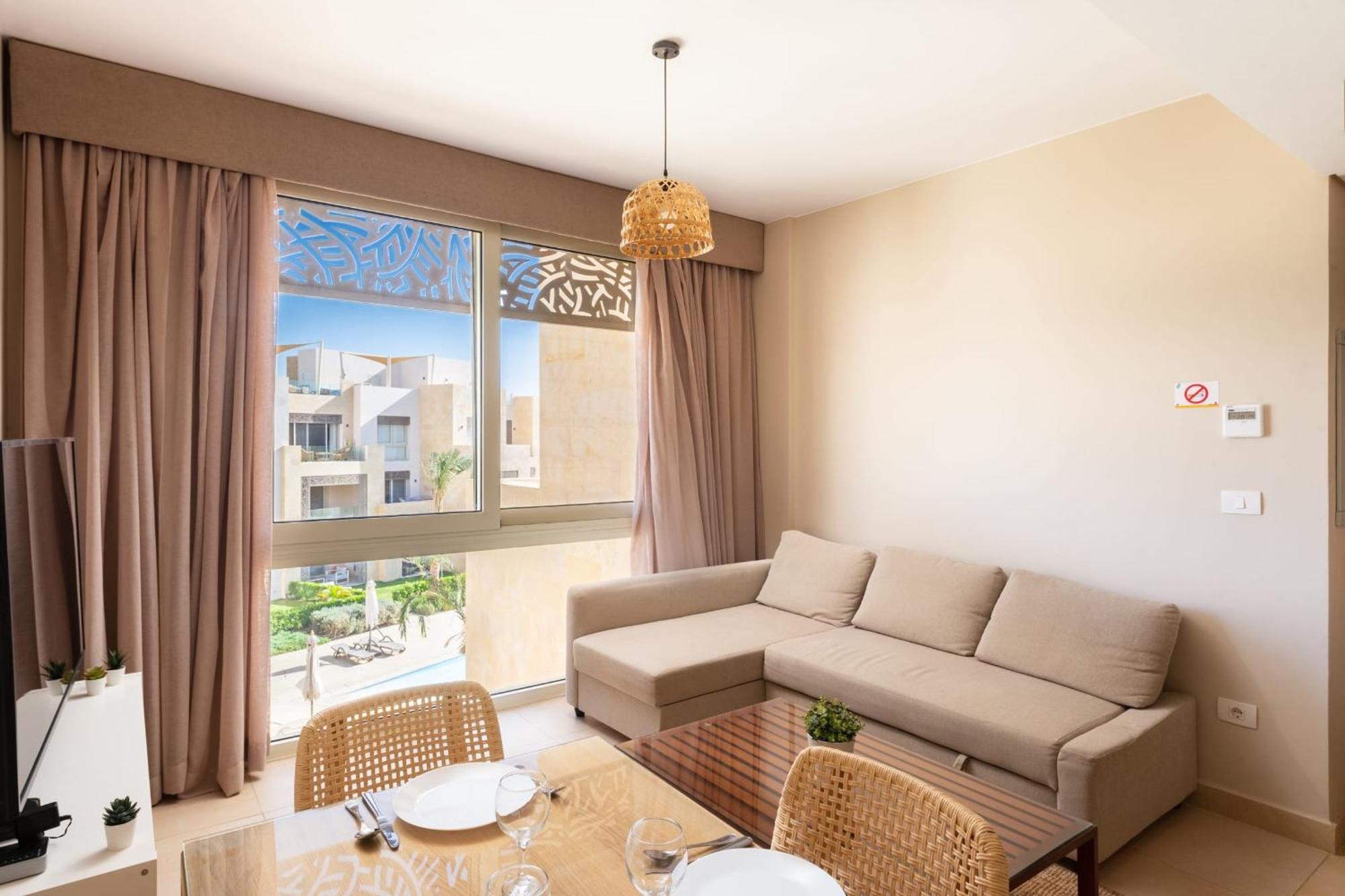 Seascape 1 Bdr Mangroovy Pool & Sea View Apartment Hurghada