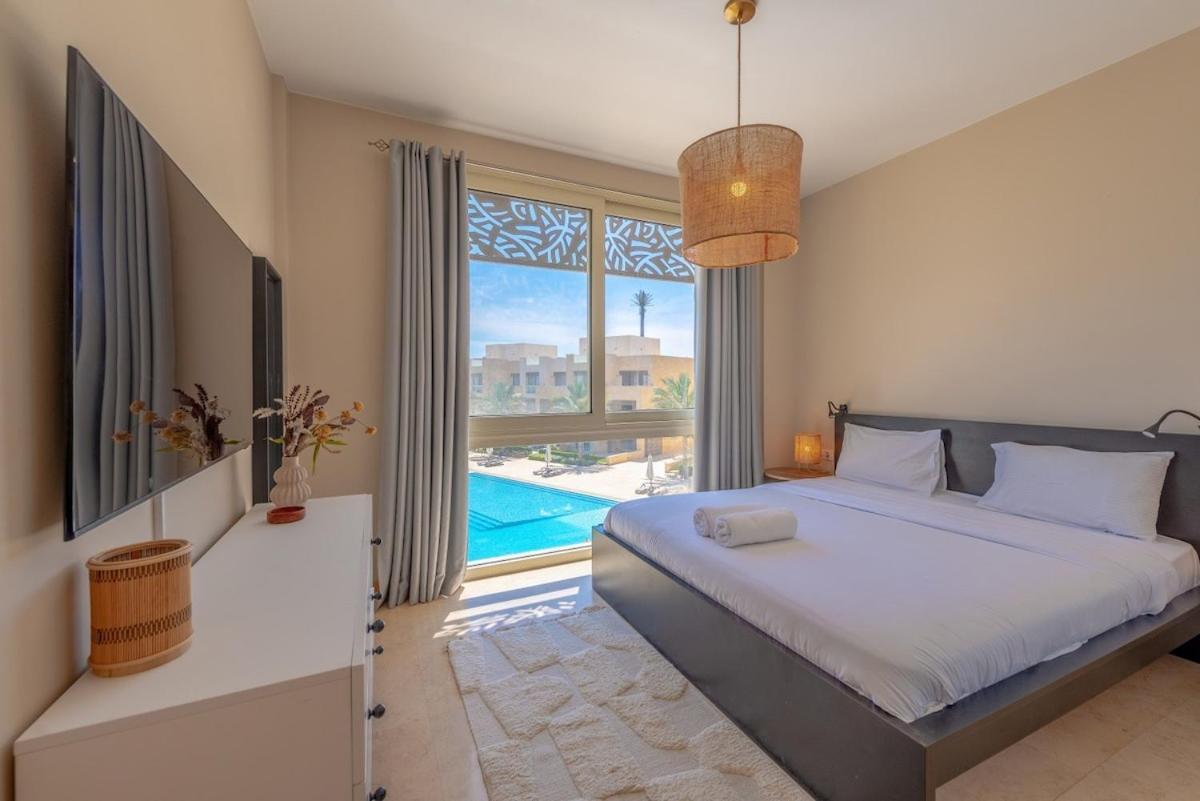 Coastal Vibe 2br Mangroovy Gouna With Rooftop Cinema, Bbq, Pool & Access Apartment