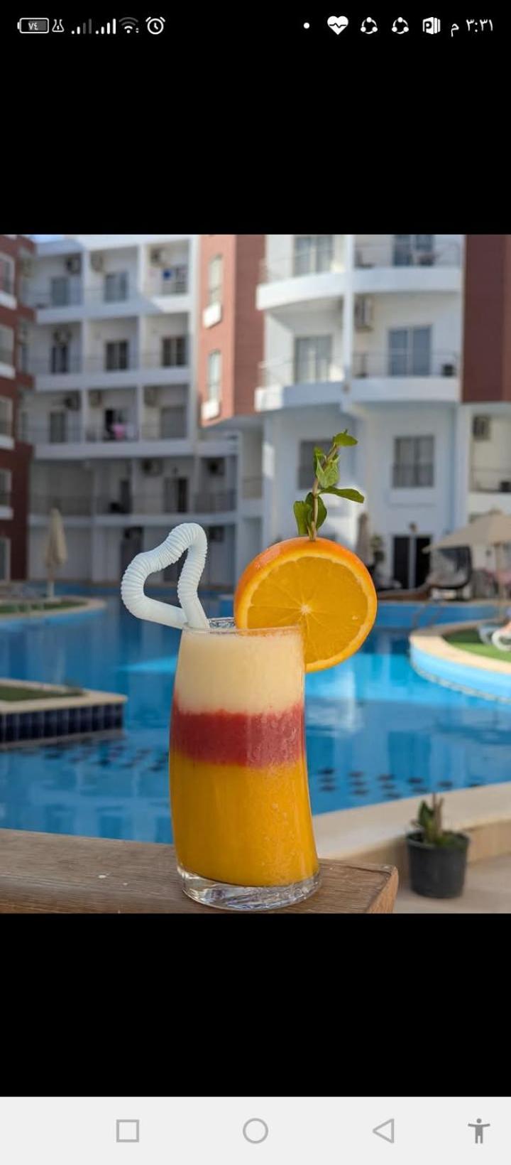 Apartment شقه بغرفه نوم واحده في الغردقه أكوا بالمز قبل الجونه Hurghada