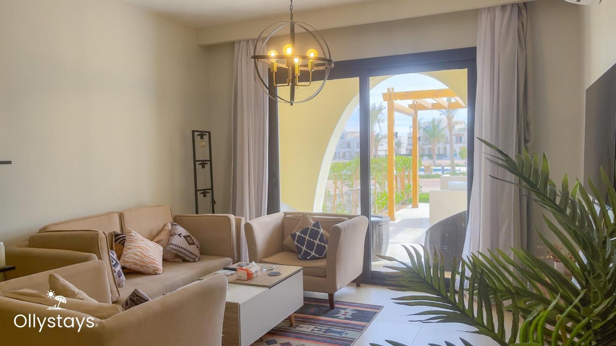 Apartment Ollystays Shedwan 2br Shared Pool