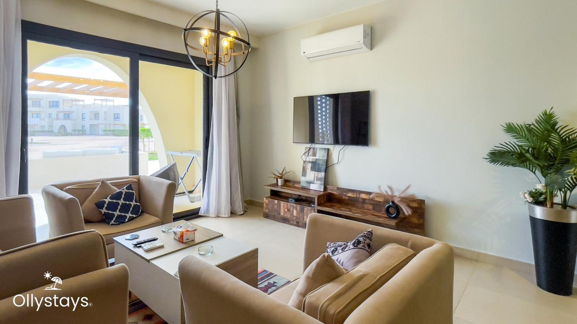 Apartment Ollystays Shedwan 2br Shared Pool *