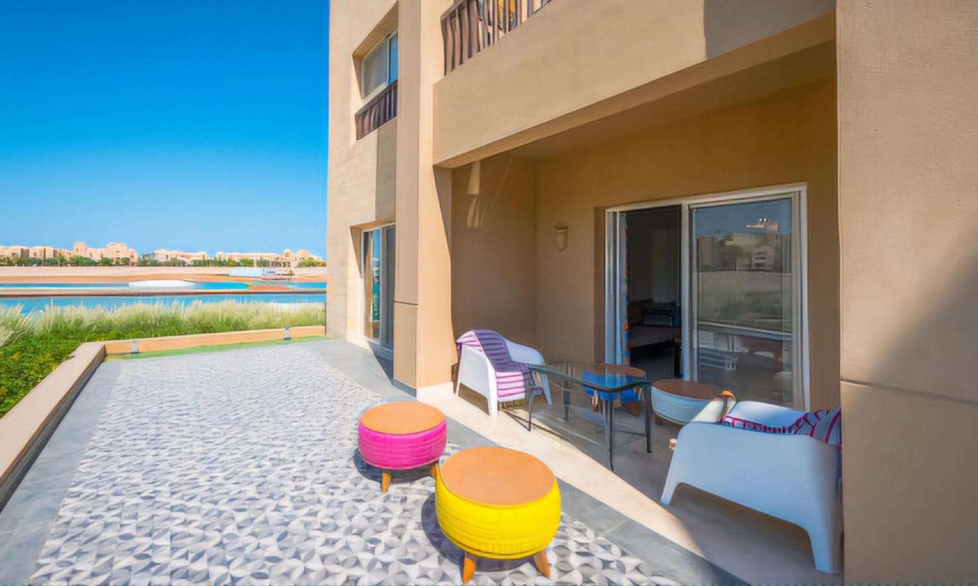Apartment Waterside El Gouna - Pool & Lagoon Access Hurghada