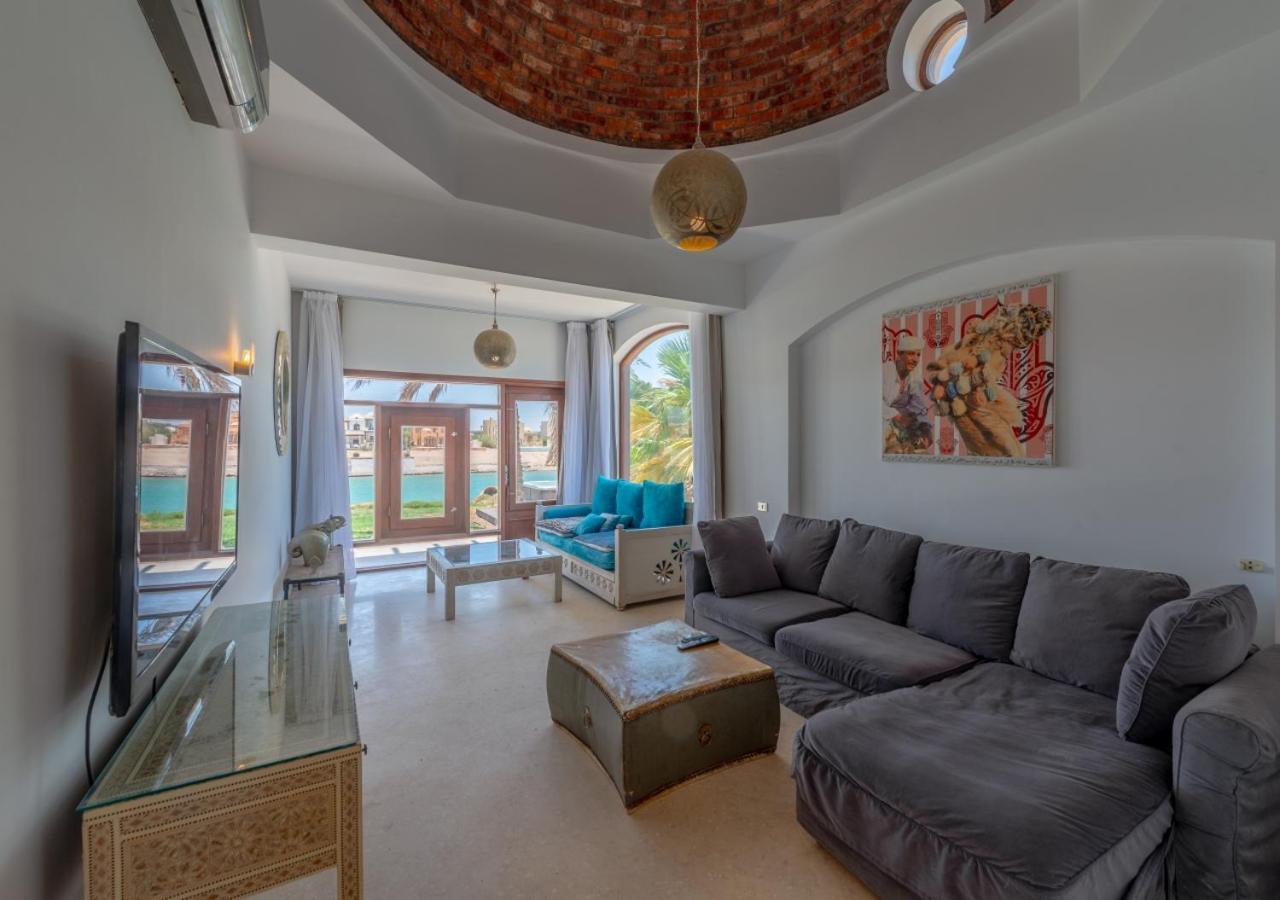 Apartment Scenic Views 3-bedroom In Sabina, El Gouna Private Jacuzzi & Lagoon Access