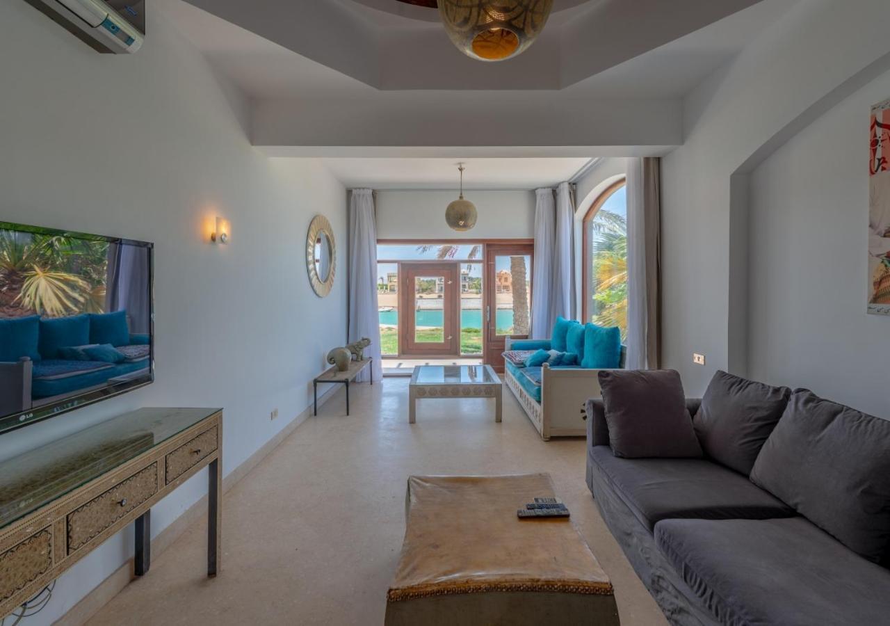 Scenic Views 3-bedroom In Sabina, El Gouna Private Jacuzzi & Lagoon Access * Hurghada