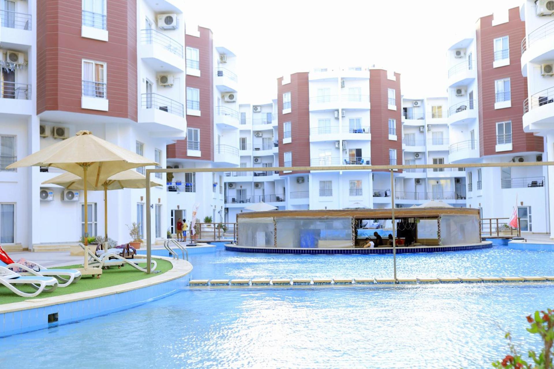 شقه بغرفه نوم واحده في الغردقه أكوا بالمز قبل الجونه Apartment Hurghada