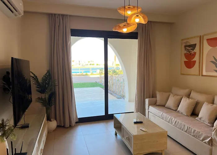 Stylish 1Br Ground With Free Pool & Lagoon Access In Gouna